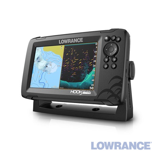 Lowrance HOOK Reveal 7 с датчиком HDI 83/200