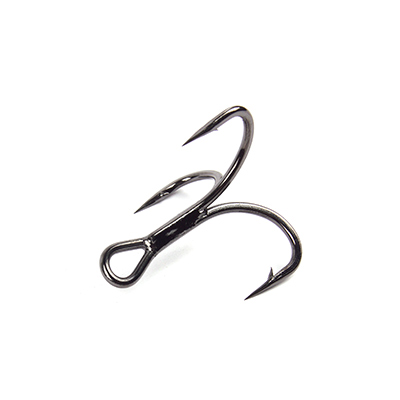 Крючок тройной Nautilus  Treble 2X-series 2406BN  №   2/0 (5шт)