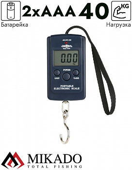 Безмен электронный Mikado до 40 кг. AM-DFS-20B