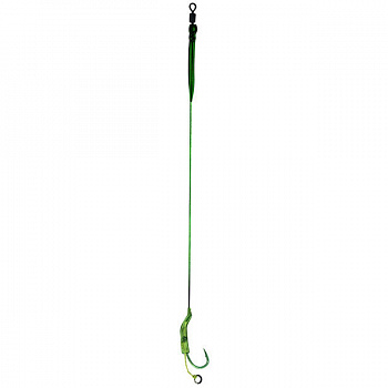 Крючки с поводками Mikado Carp Fine Line P02 "LAG RIG" № 4 / 25 lbs / 23 см.  ( 2 шт.)