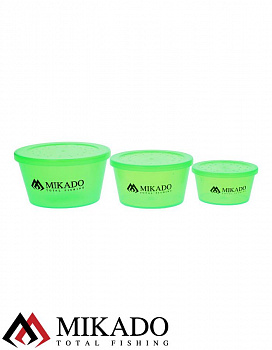 Набор коробок для наживки Mikado UAC-H403-SET (10x5,5/9x4,8/7x3,4cm) 3 шт.